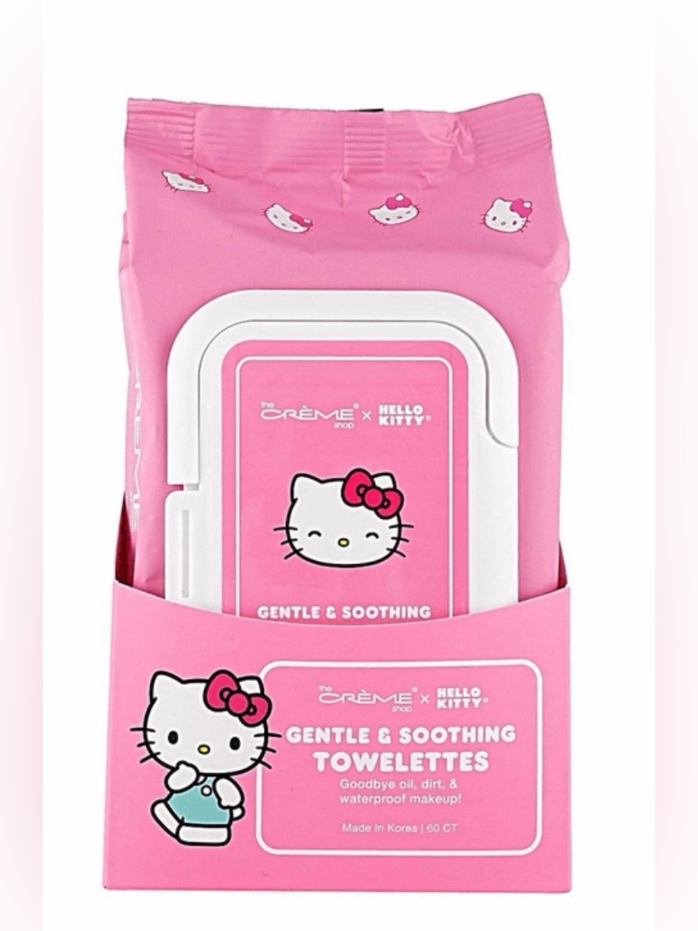The Crème Shop x Hello Kitty Gentle & Soothing Towelettes
